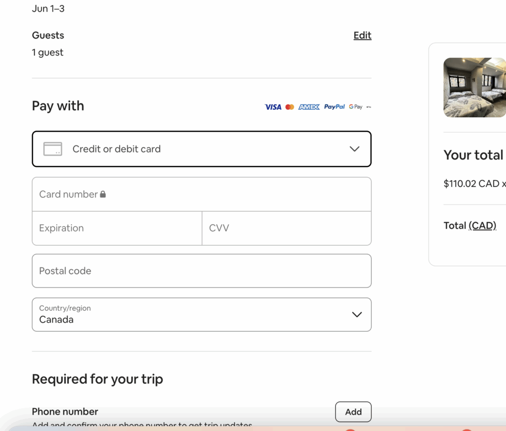 Book Airbnb with Crypto Using Buvei Virtual Credit Card