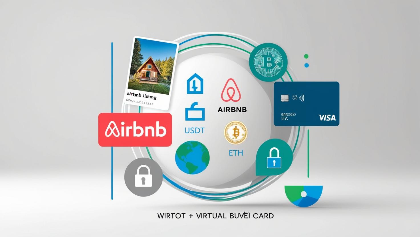 Book Airbnb with Crypto Using Buvei Virtual Credit Card