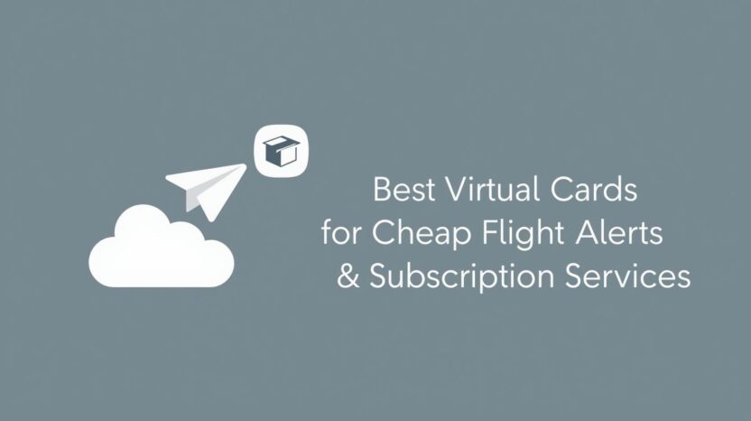 Best Virtual Cards for Cheap Flight Alerts & Subscription Services ...