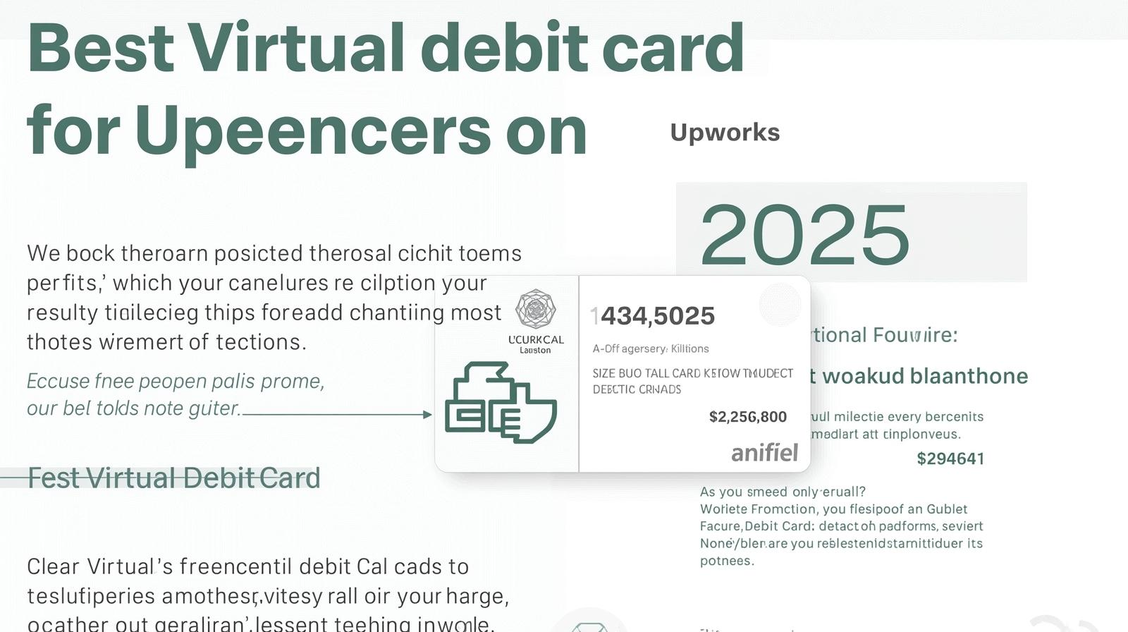 Best Virtual Debit Card for Freelancers on Upwork | 2025 Guide - BUVEI Best  Virtual Debit Card for Freelancers on Upwork | 2025 Guide