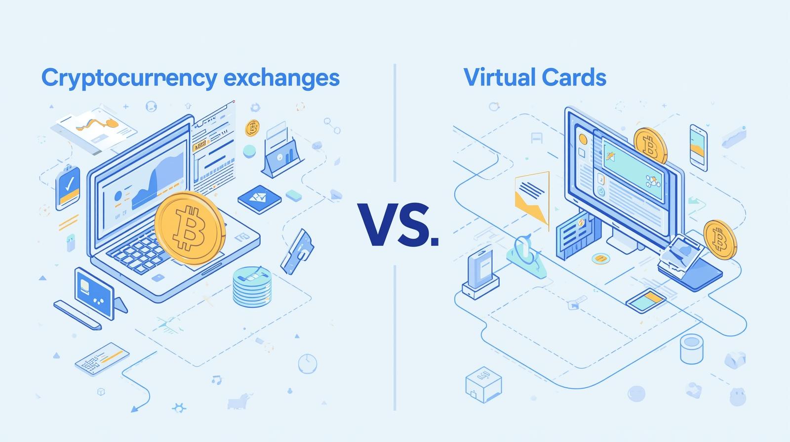 Cryptocurrency Exchanges vs Virtual Cards: Payment Options