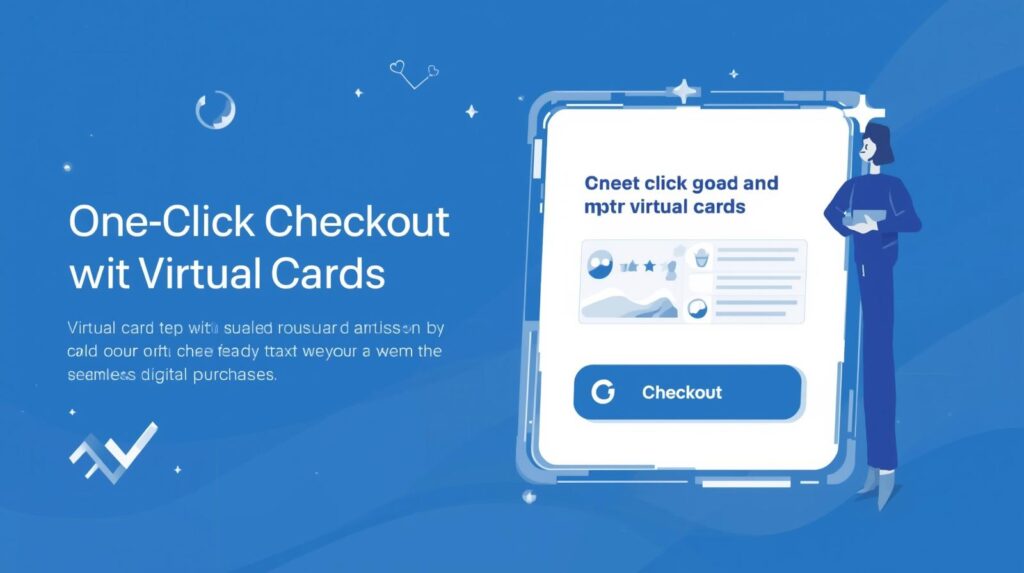One-Click Checkout with Virtual Cards for Digital Purchases