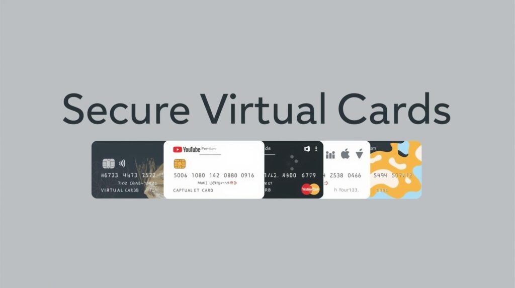 Curated visual reference: Picture Idea: Secure Virtual Credit Cards For YouTube Premium Payments