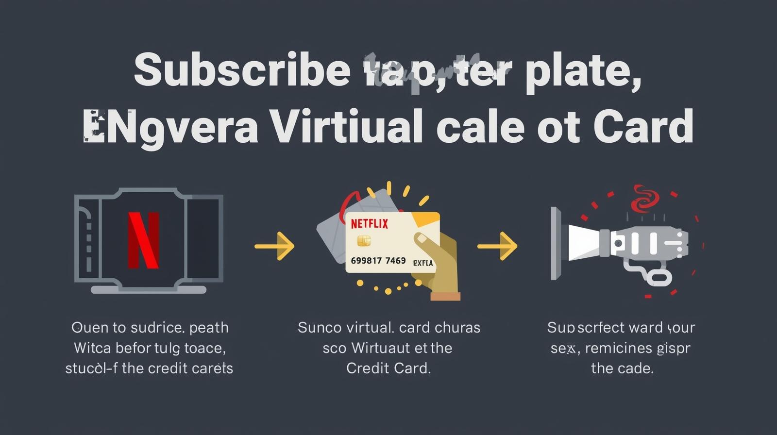 Subscribe to Netflix Using a Virtual Card Without Credit Card - BUVEI  Subscribe to Netflix Using a Virtual Card Without Credit Card