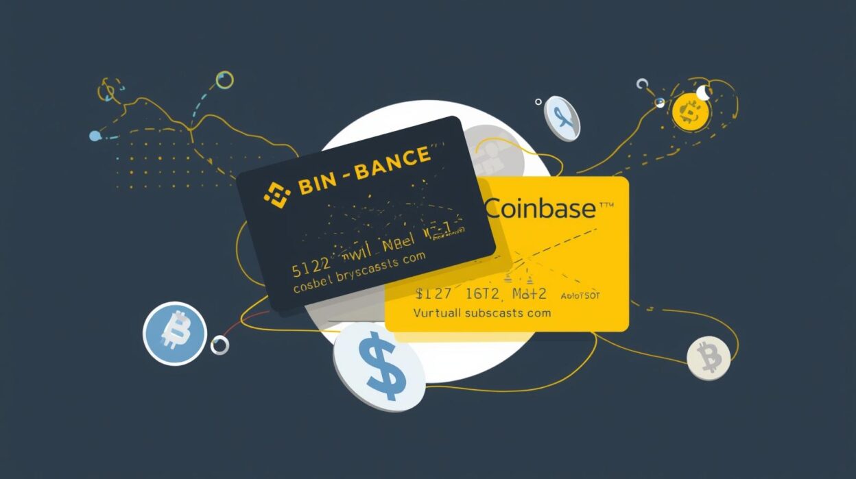 Using Virtual Cards for Binance & Coinbase Subscriptions