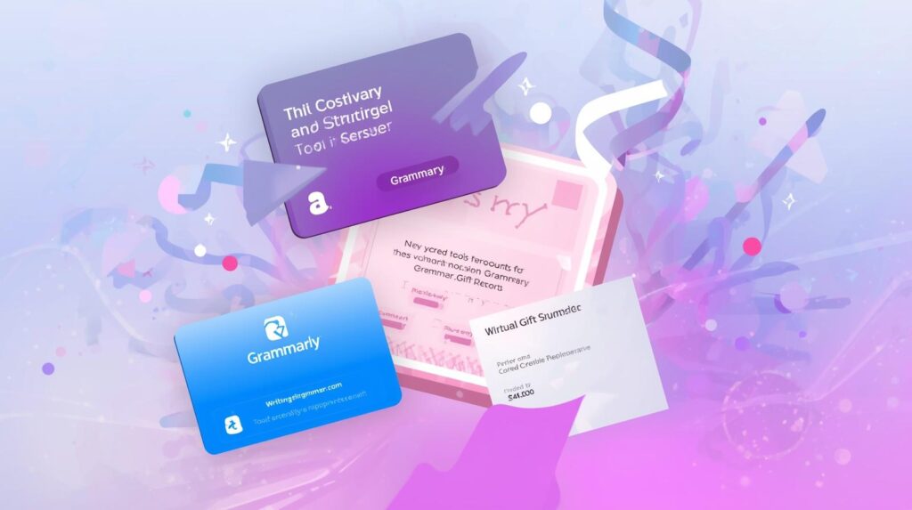 Virtual Cards for Grammarly & Writing Tool Subscriptions