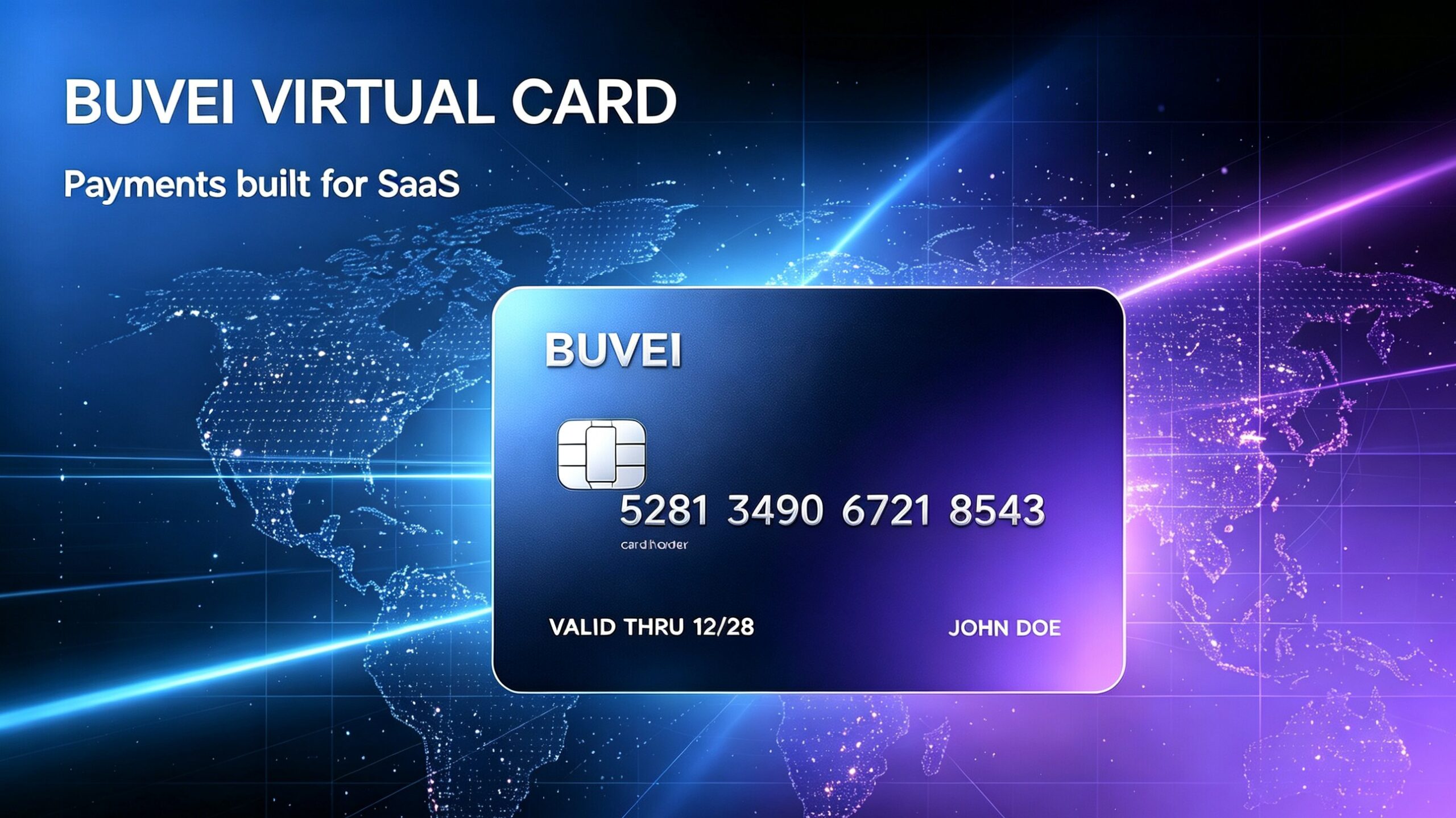 BUVEI virtual card stable Stripe subscription payment system for multiple SaaS accounts