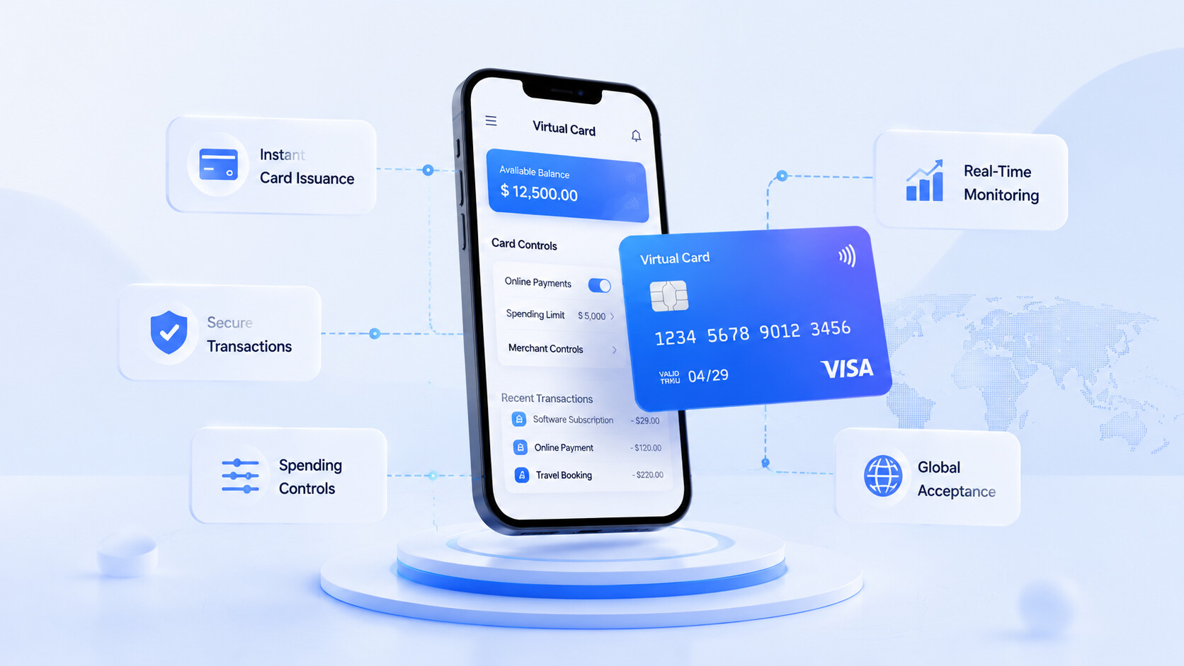Virtual Cards for Fintech Apps