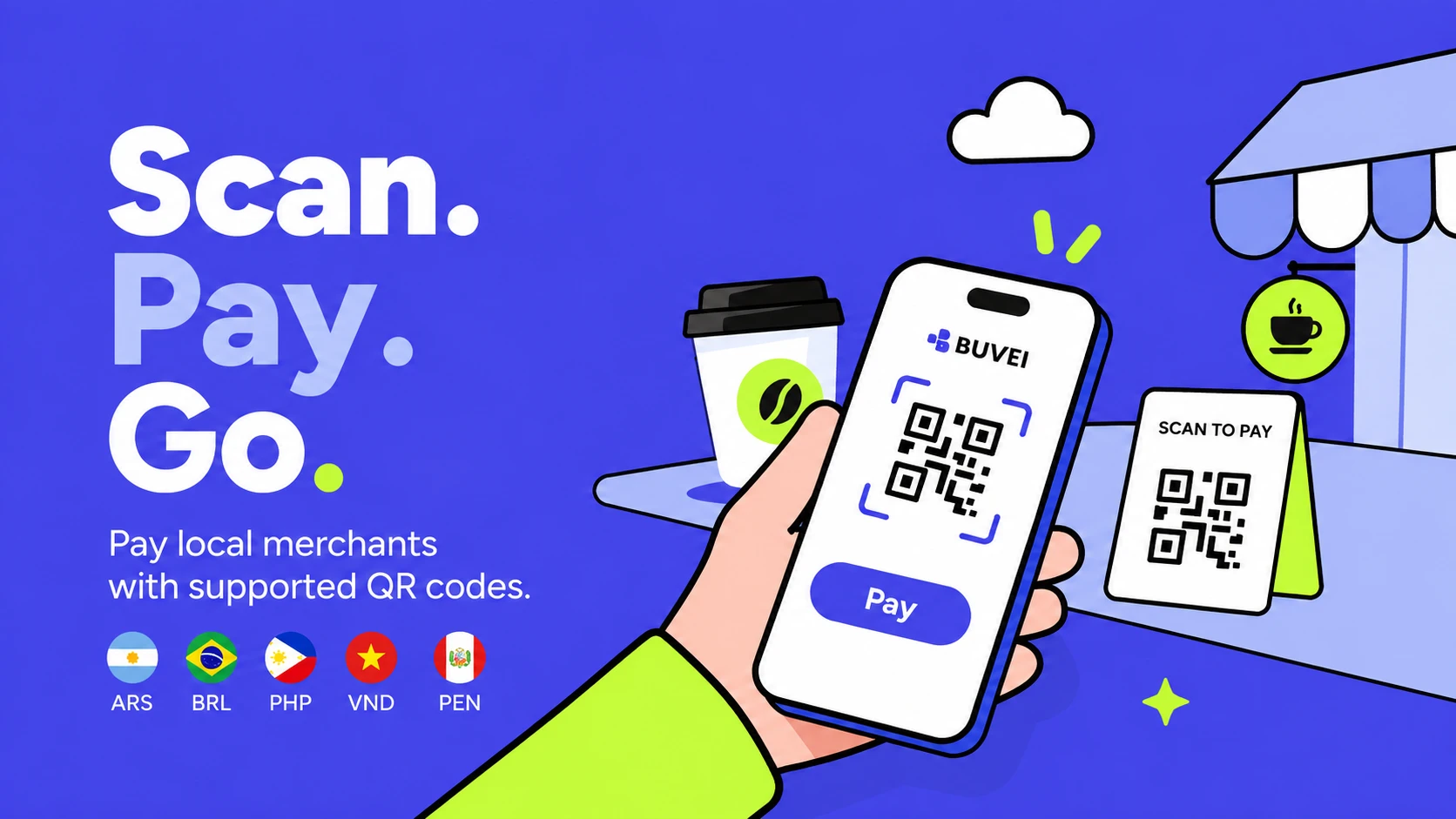 BUVEI App QR Code Payment
