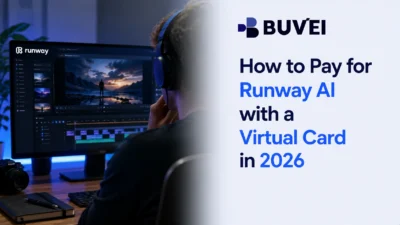 Runway AI virtual card