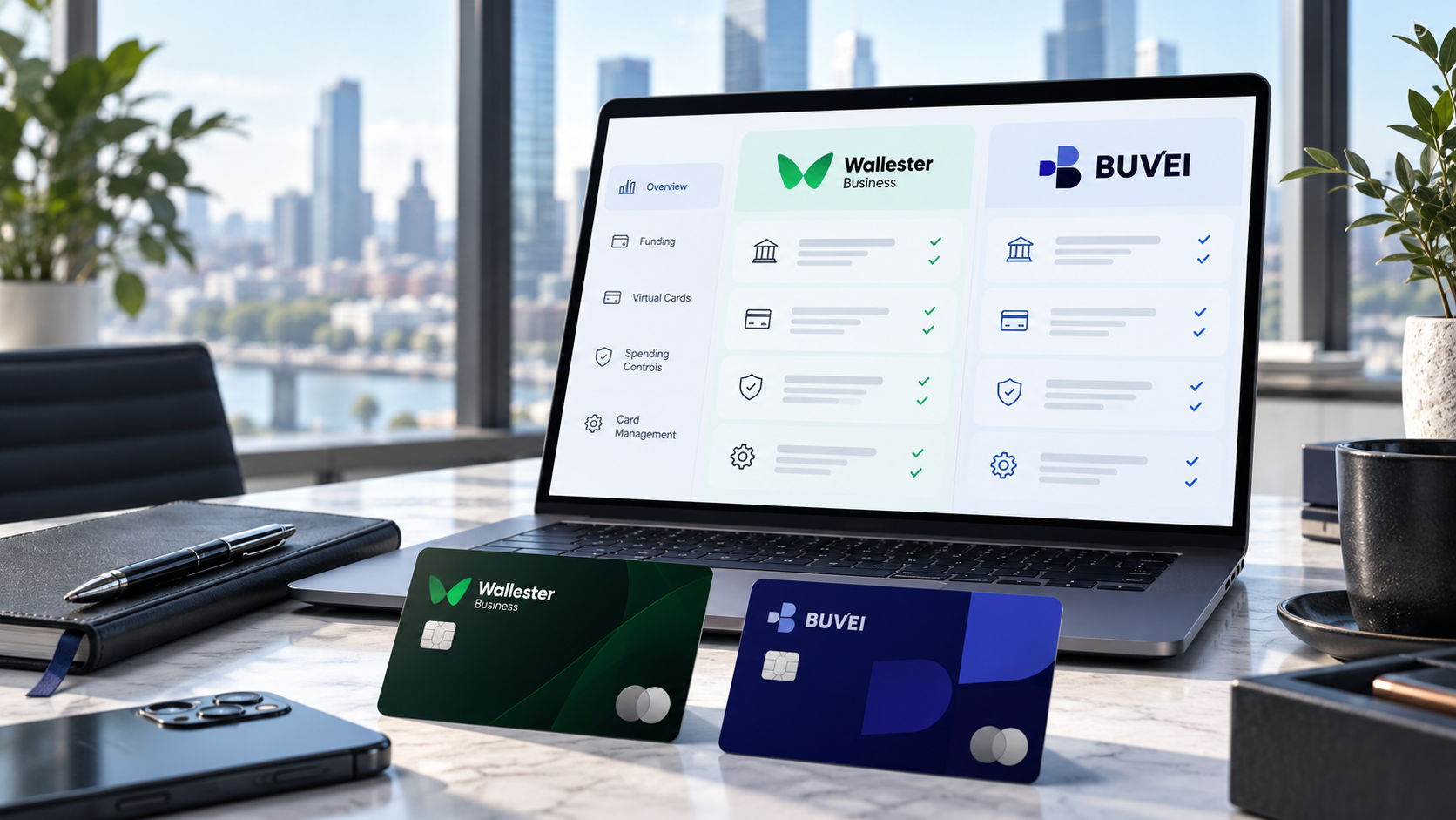Wallester Business vs BUVEI